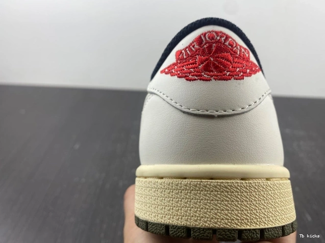 Rep TBK Olive Air Scott WMNS Jordan Travis x 1 Low OG DZ4137-106 0811